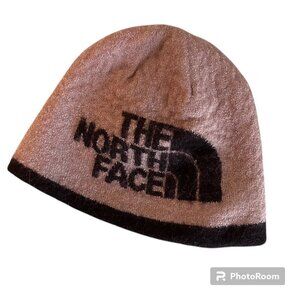 The North Face Logo Toddler Youth Beanie Skull Cap Fleece Winter Hat 4T 5T